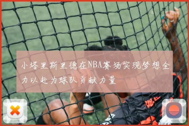 小塔里斯里德在NBA赛场实现梦想全力以赴为球队贡献力量